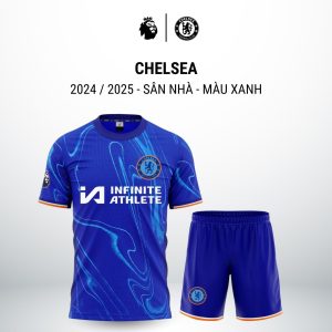 Bộ Quần Áo Chelsea 2024 / 2025 – Sân Nhà – Màu Xanh